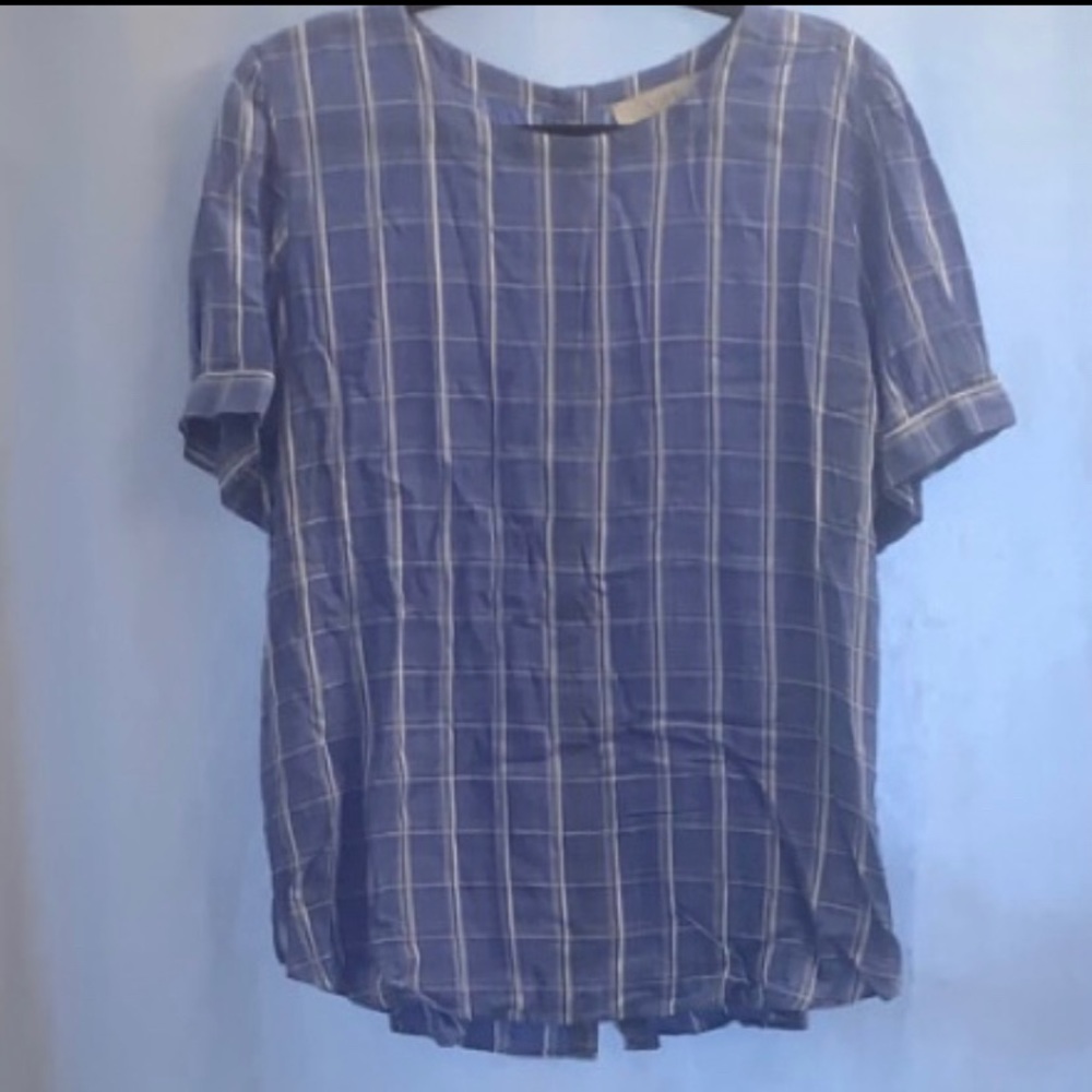 Loft Light Blue Blouse size XL